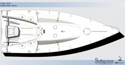 Sabrosa-rain classe 9.50 deckplan